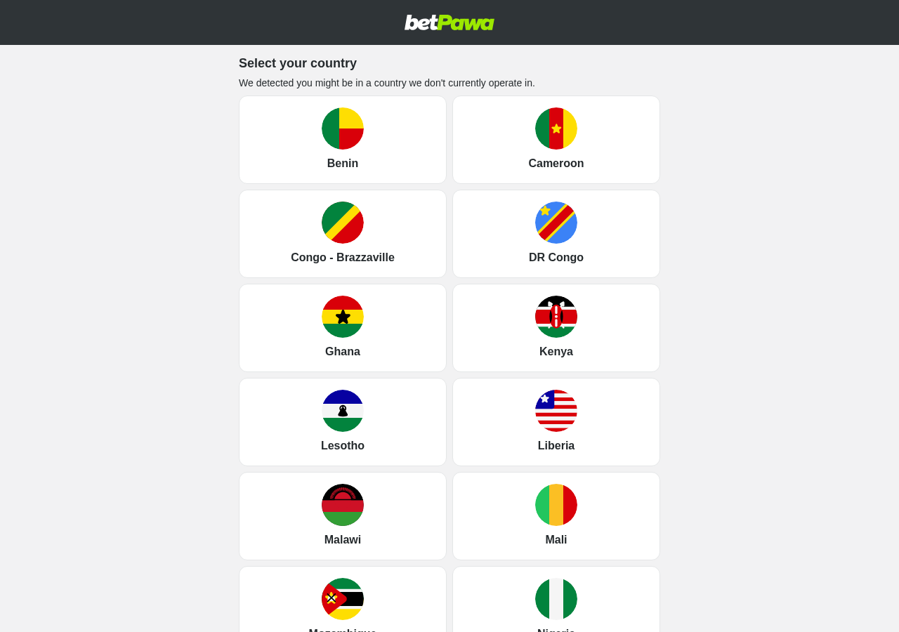 betPawa: captura contextual de 2026-09-27