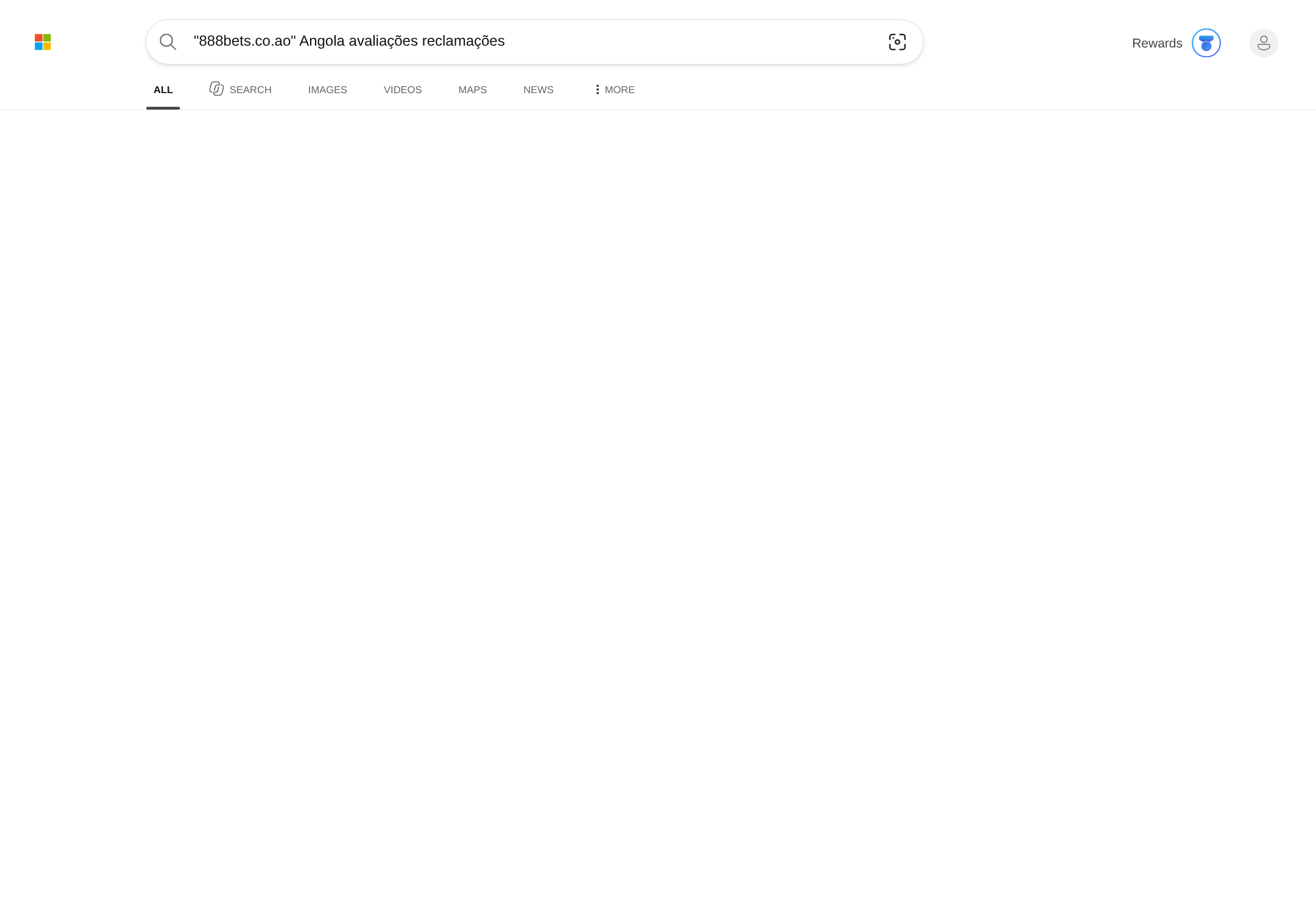 Captura de contexto de pesquisa sobre 888bets.co.ao